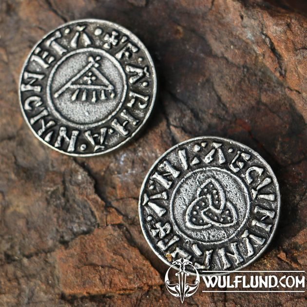 SIHTRIC II., Northumbria, approx. 940 Viking coin replica, zinc ...