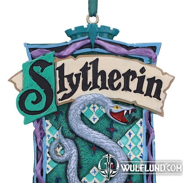 Harry Potter Slytherin Crest (Silver) Hanging Ornament