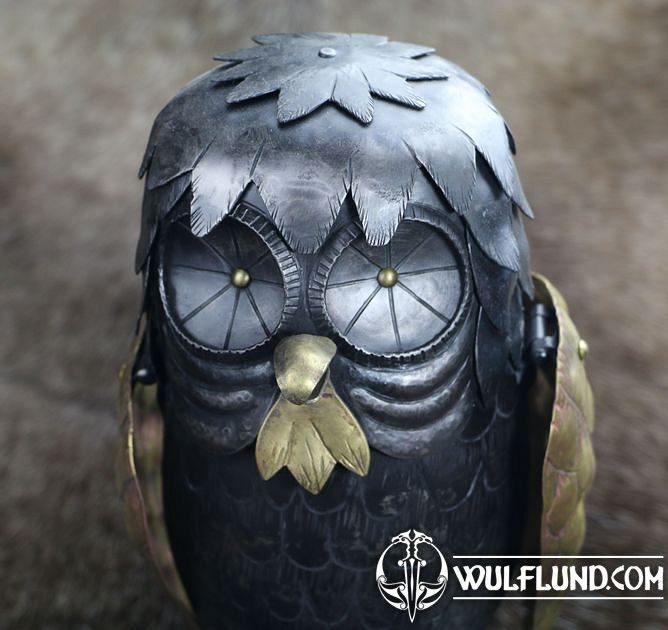 BUBO hibou Déesse Athéna Persée Le Choc des Titans, artwork produits Fer