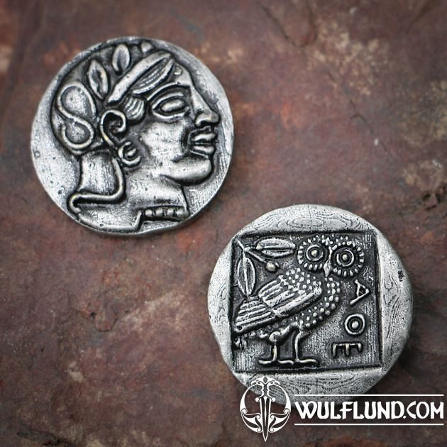 Réplique Monnaie Grecque Antique Argent 925 Pendentif Monnaie Grecque Antique - Réplique En Argent 925 - Collier Historique Et élégant Pendentif Monnaie Antique Réplique Monnaie Grecque Antique Argent 925 Pendentif Monnaie Grecque Antique - Réplique En Argent 925 - Collier Historique Et élégant Pendentif Monnaie Antique