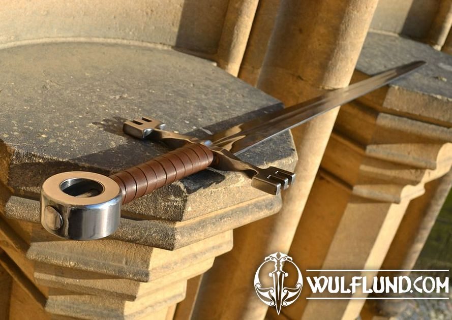 IRISH ONE HANDED PRACTISE SWORD, Kern Sword Drakkaria falchion