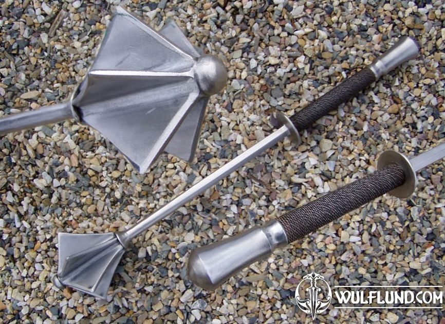 HEAVY STEEL MACE axes, poleweapons Weapons Swords, Axes, Knives