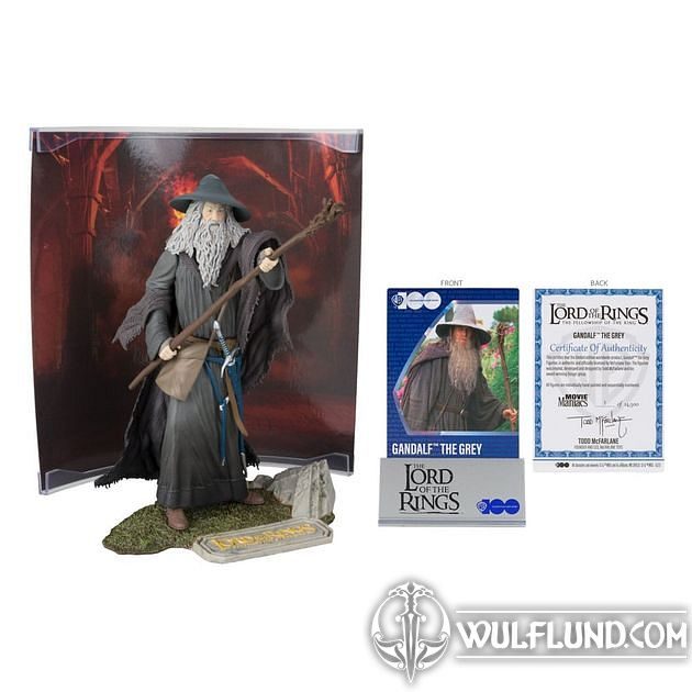 GANDALF Lord of the Rings figure 18cm LORD OF THE RING Licensed Merch ...