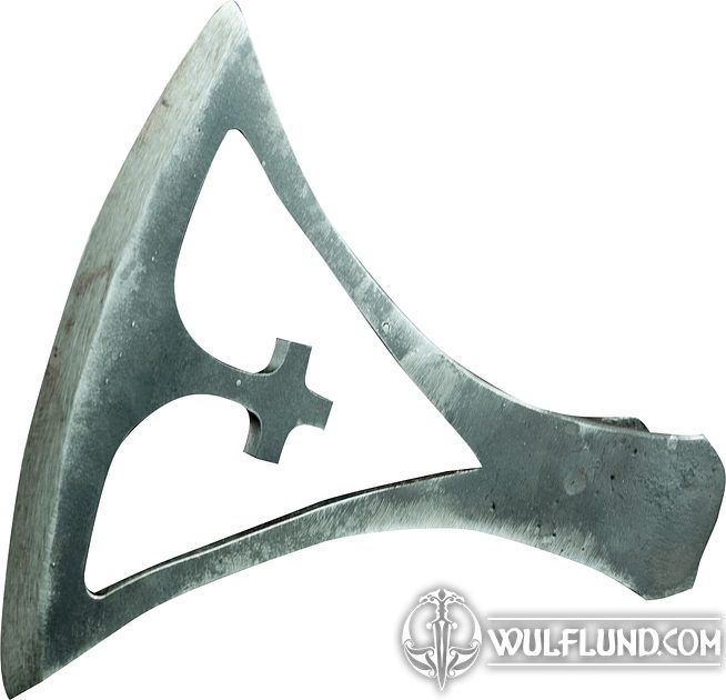 Réplique de hache viking, Scandinavie du 8ème siècle, bois et