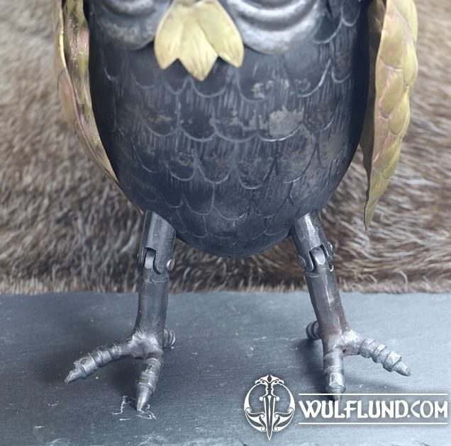 BUBO hibou Déesse Athéna Persée Le Choc des Titans, artwork produits Fer