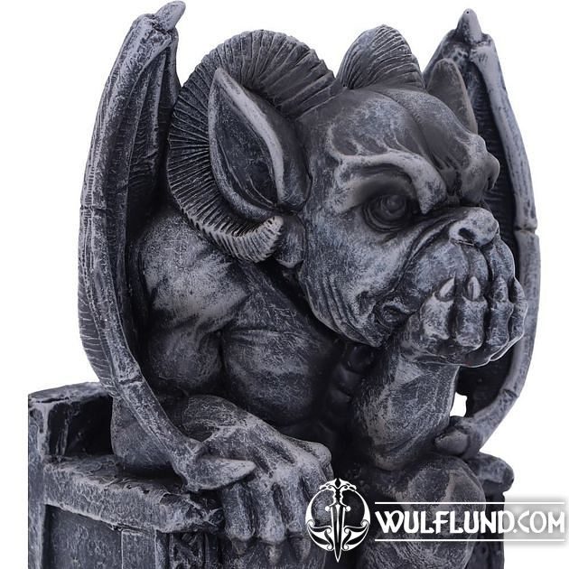 Adalward Dark Black Grotesque Gargoyle Figurine 26cm nemesis now pre order Adalward Dark Black Grotesque Gargoyle Figurine 26cm nemesis now pre order