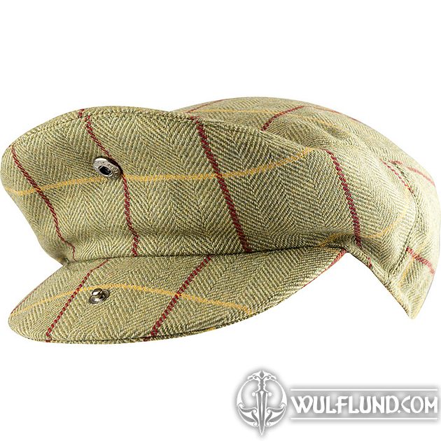 Chapeau Tweed Vintage En Laine D'Irlande - Marque Donegal - Taille 7 3/8 - Neuf Sans étiquette