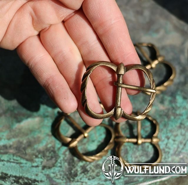 Medieval Gothic Buckles Leather Belts, Straps