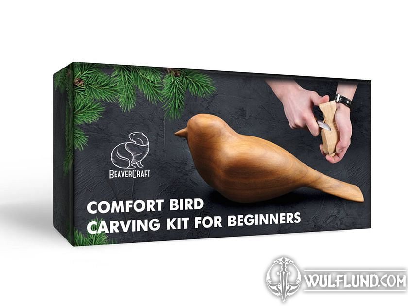 Comfort Bird Carving Hobby-Kit DIY01 forged carving chisels Bushcraft,  Reconstitution, accessoire - wulflund.com