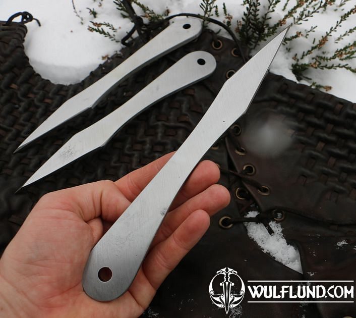 MUNINN leštěné vrhací nože - 3 kusy Arma Epona Sharp Blades - throwing  knives Weapons - Swords, Axes, Knives - wulflund.com