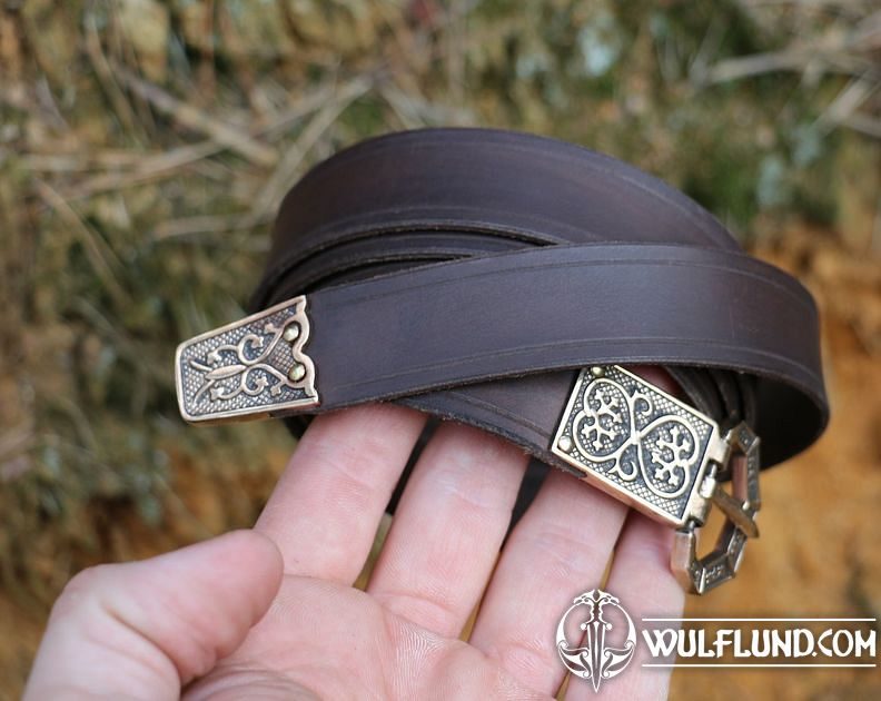 SALZBURG, leather belt, 13th century, bronze - wulflund.com