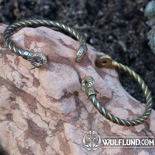 Keltische armband met triskelion, messing main image 0