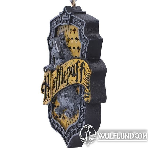 Harry Potter Hufflepuff Crest Hanging Ornament 8cm Harry Potter Licensed  Merch - films, games We make history come alive!