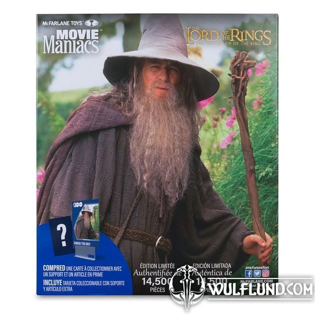 GANDALF Lord of the Rings figure 18cm LORD OF THE RING Licensed Merch ...