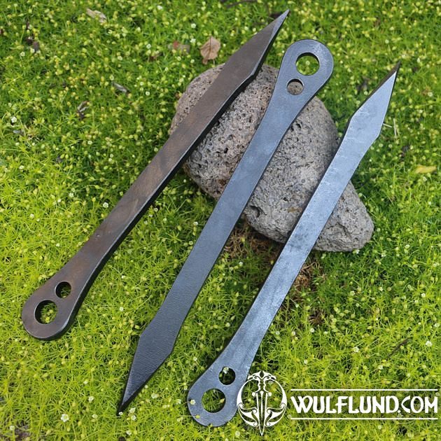 VENGEANCE THROWING KNIVES, set of 3 Sharp Blades - throwing knives Weapons  - Swords, Axes, Knives 