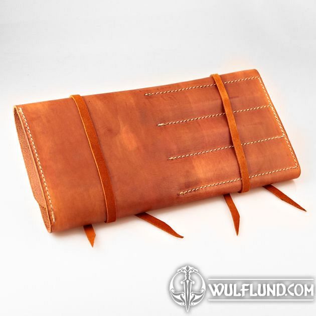 Leather Case for Throwing Knives, brown Hádek Accessories for throwing