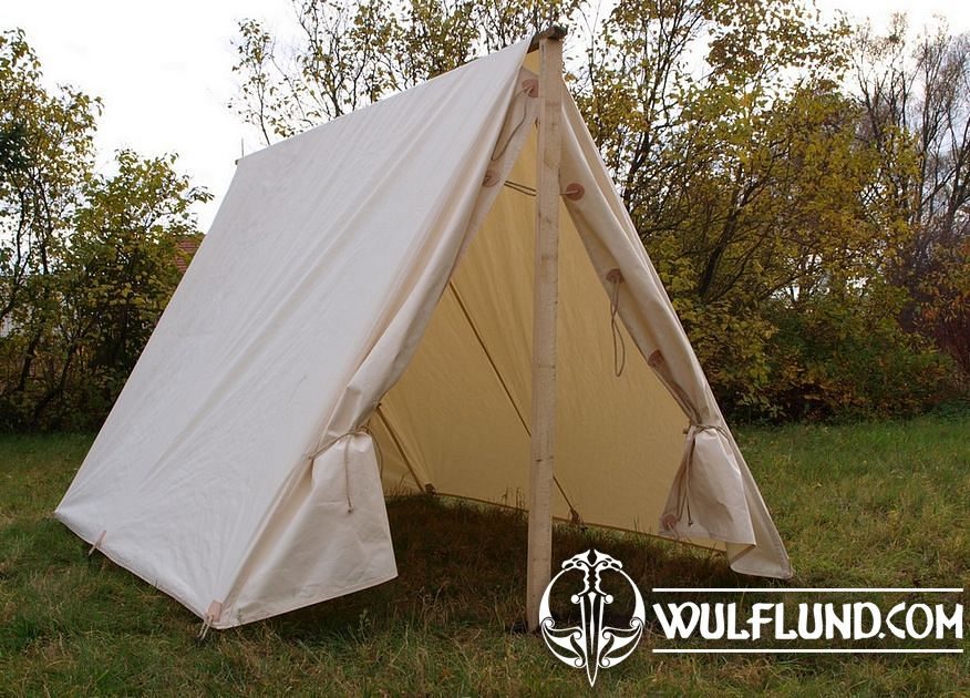 17th Century Soldier's Tent - Cotton medieval tents Tents - wulflund.com