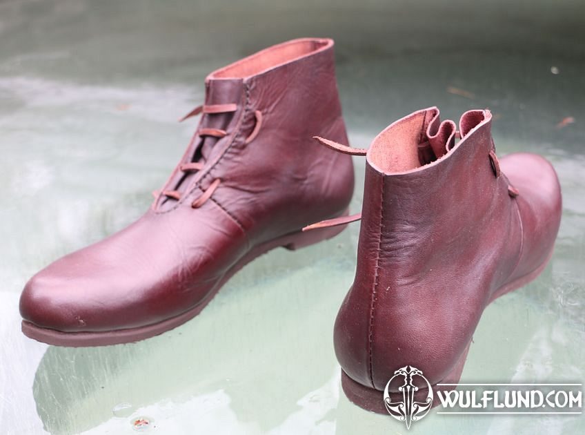 Mittelalter Stiefel Herren - Piraten & Wikinger Cosplay Lederstiefel