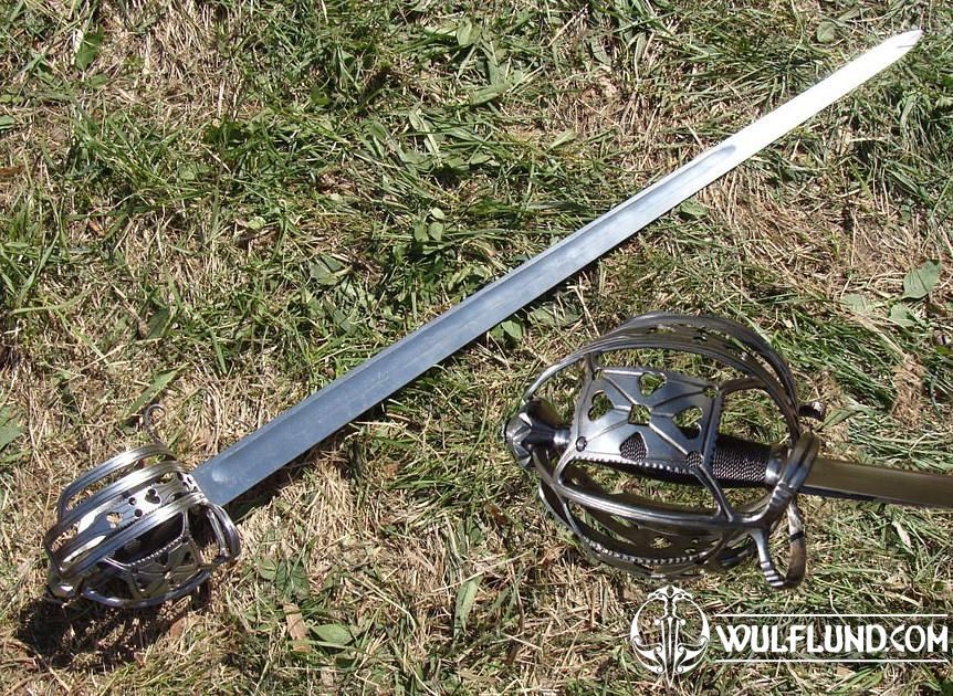Scottish Basket Hilt Sword, collectible replica renaissance swords
