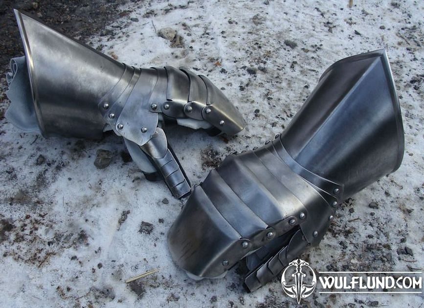 FIST GAUNTLETS, plate armour Gauntlets Armor Parts, Armour