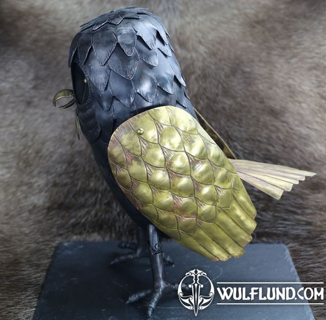 BUBO hibou Déesse Athéna Persée Le Choc des Titans, artwork produits Fer