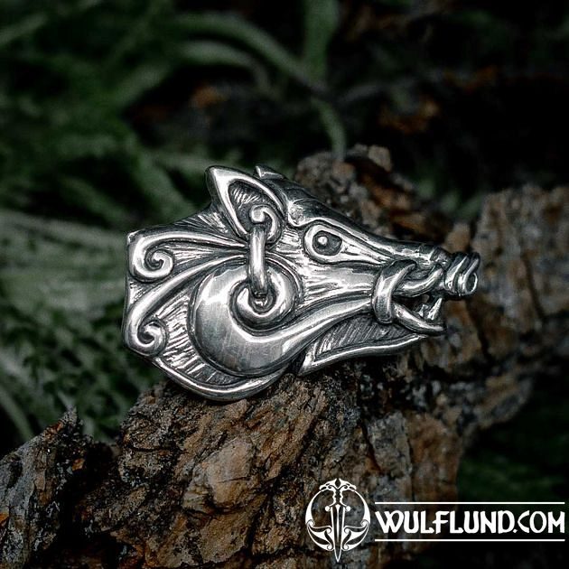 Pendentif Tête De Sanglier En Or 18 Carats - Artisanal, Neuf Avec étiquette