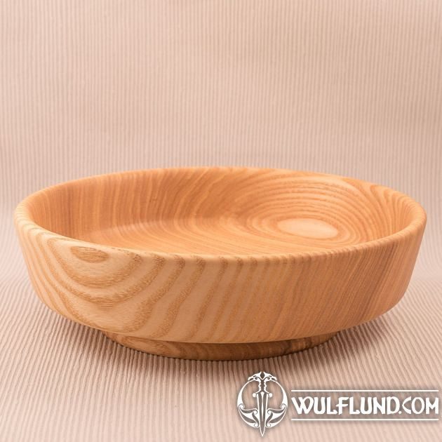 MEDIEVAL BOWL, 14th century, wooden replica dishes, spoons, cooperage Wood  - wulflund.com