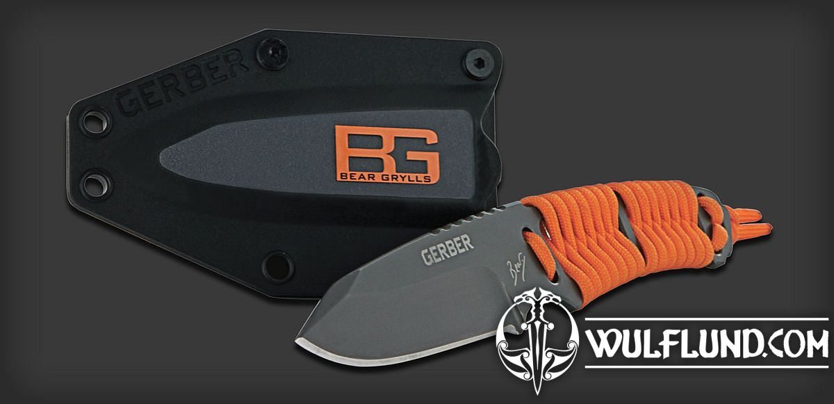 Knife Gerber BG Paracord Fixed knives - outdoor knives - outdoor, survival,  Survival, Torrin - wulflund.com