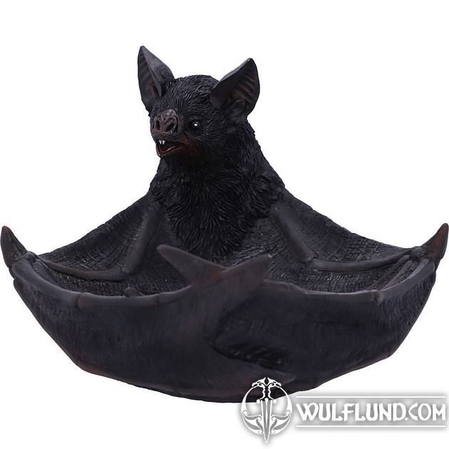 Bronze Bat Trinket Cup, Gothic Home Decor