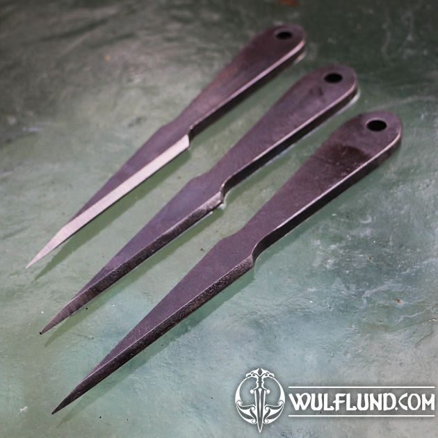 SPEAR throwing knife - set of 3 pieces - Sharp Blades Drakkaria Sharp ...