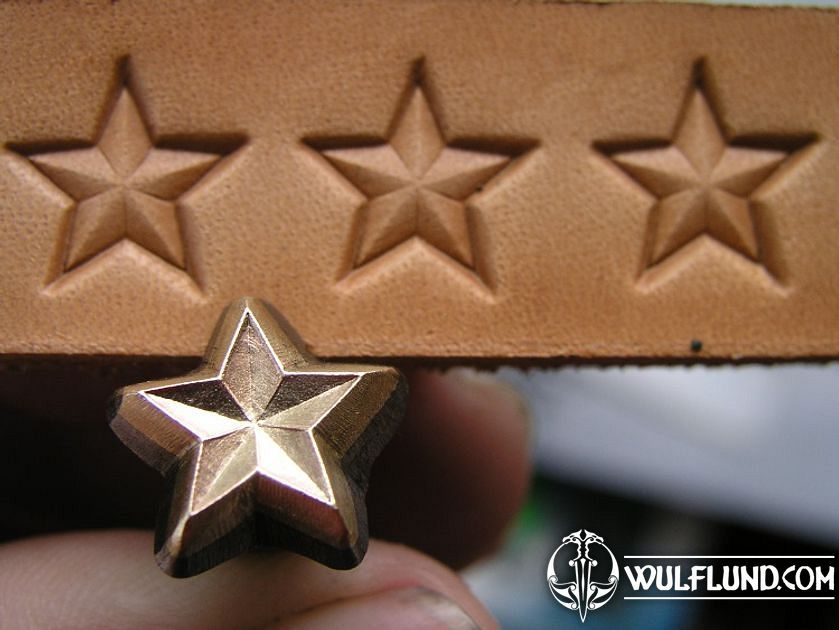 STAR, leather stamp leather stamps Leather Products We make history come  alive!