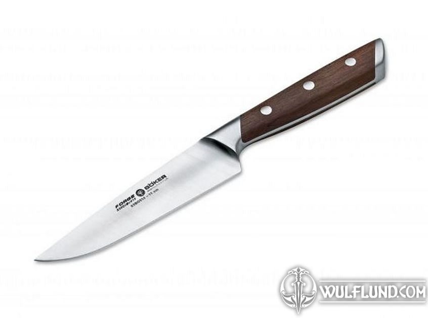 Böker Manufaktur Forge Wood Utility Knife Kitchen knives Weapons - Swords,  Axes, Knives 