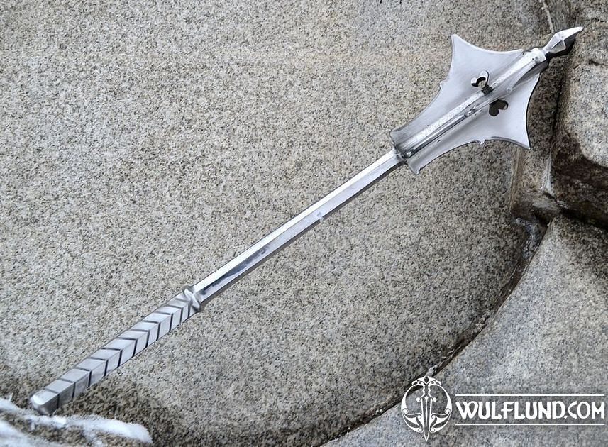 MACE, replica of a medieval weapon axes, poleweapons Weapons - Swords,  Axes, Knives - wulflund.com