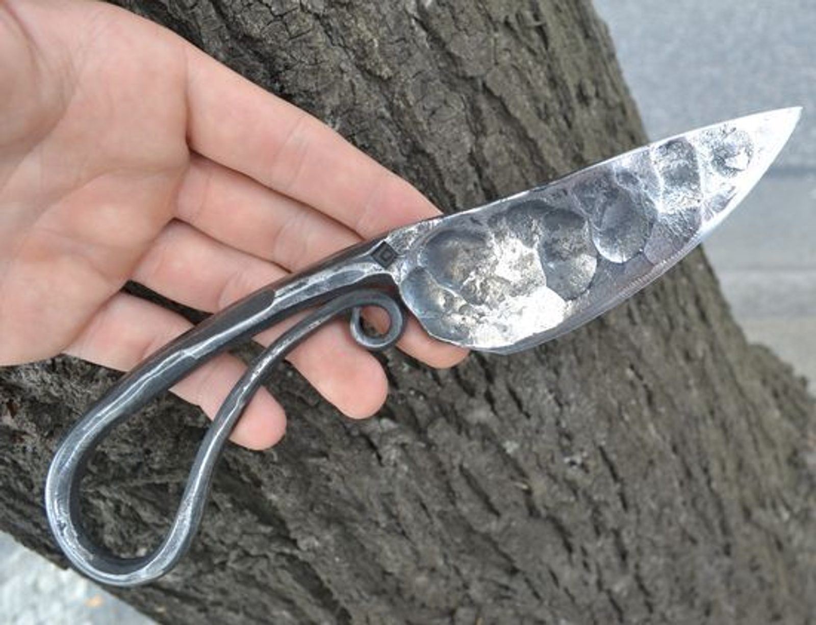 FORGED VIKING KNIFE, Scandinavian Knife Wulflund