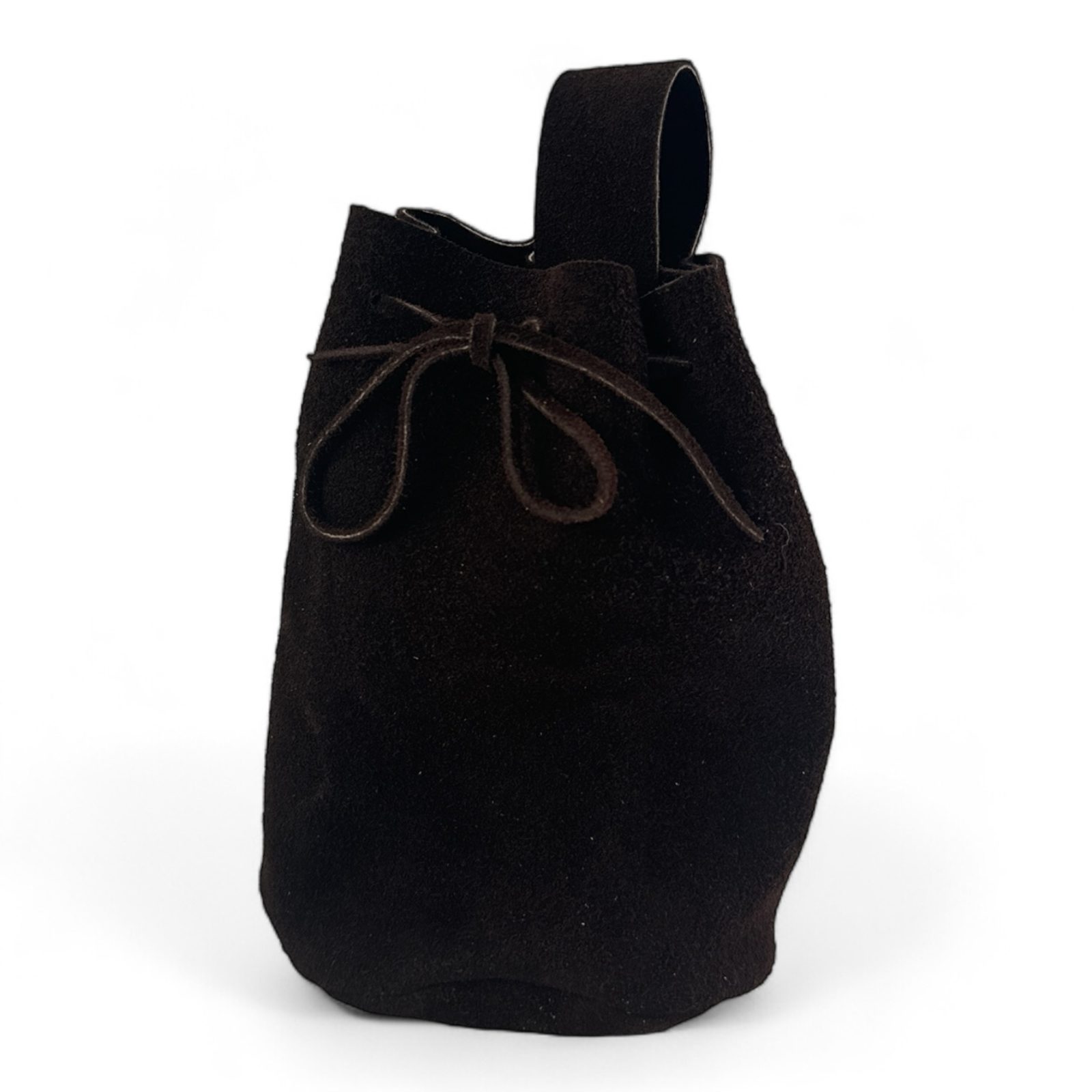 小物 BROWNBAG LEATHER POUCH / BLACK LARGE LEATHER POUCH Wulflund