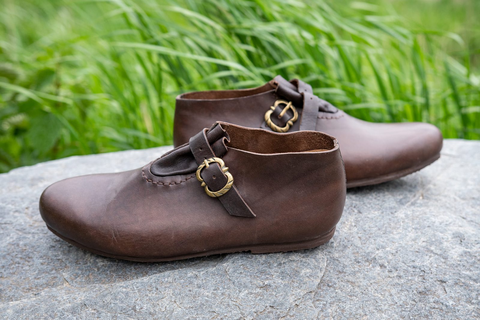 LOUIS Leather Medieval Shoes gothic boots footwear Fashion Wulflund