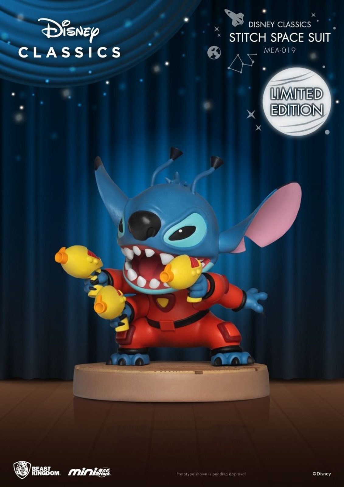 Disney Classic Stitch Space Suit - limited edition Wulflund