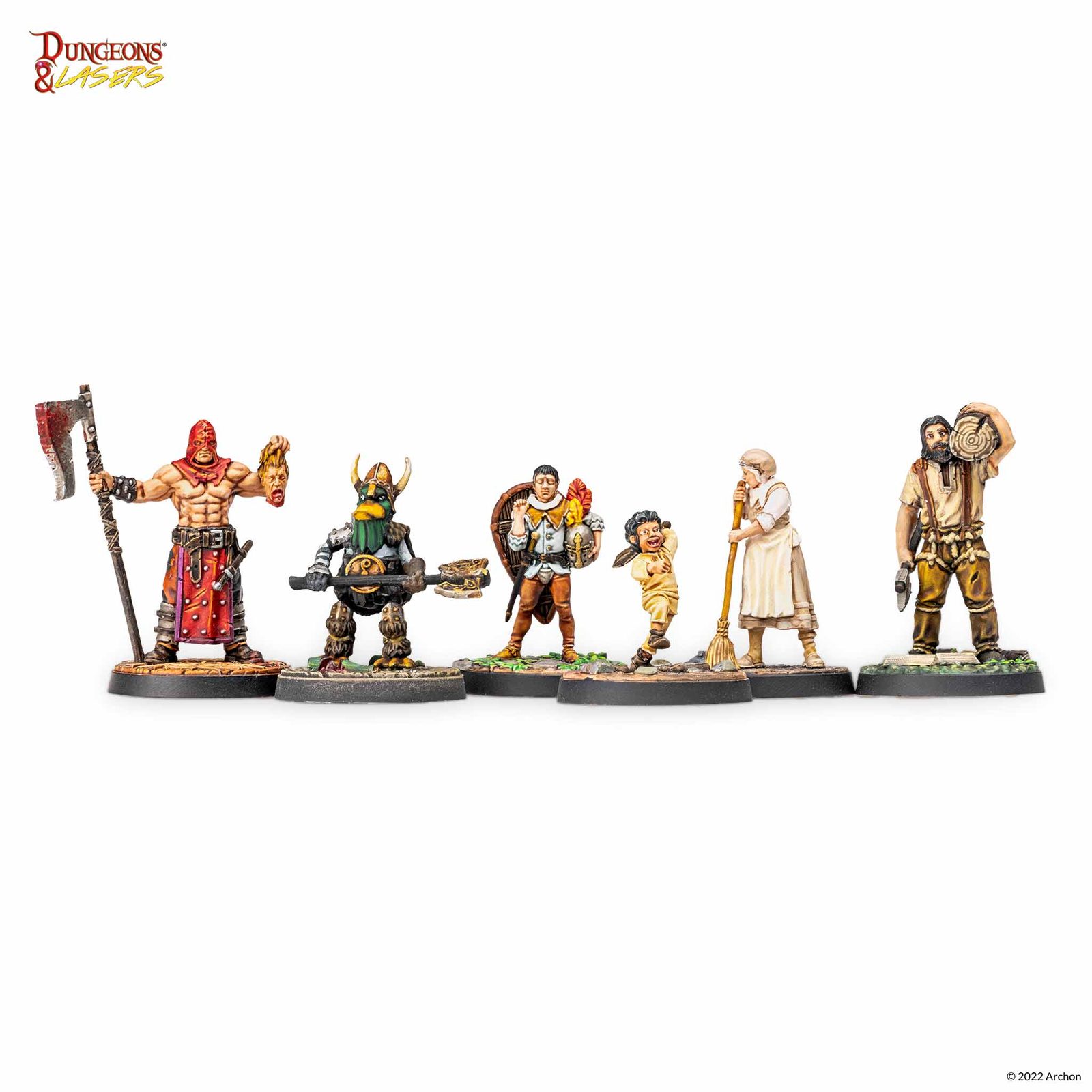 Dungeons & Lasers : Arbre démoniaque – 1 miniature avec base scénique – Figurine DND pour jeux de rôle