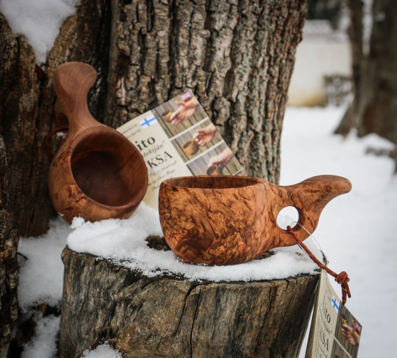 KUKSA, Pahkakuksa, birch bowl from Lapland Wulflund