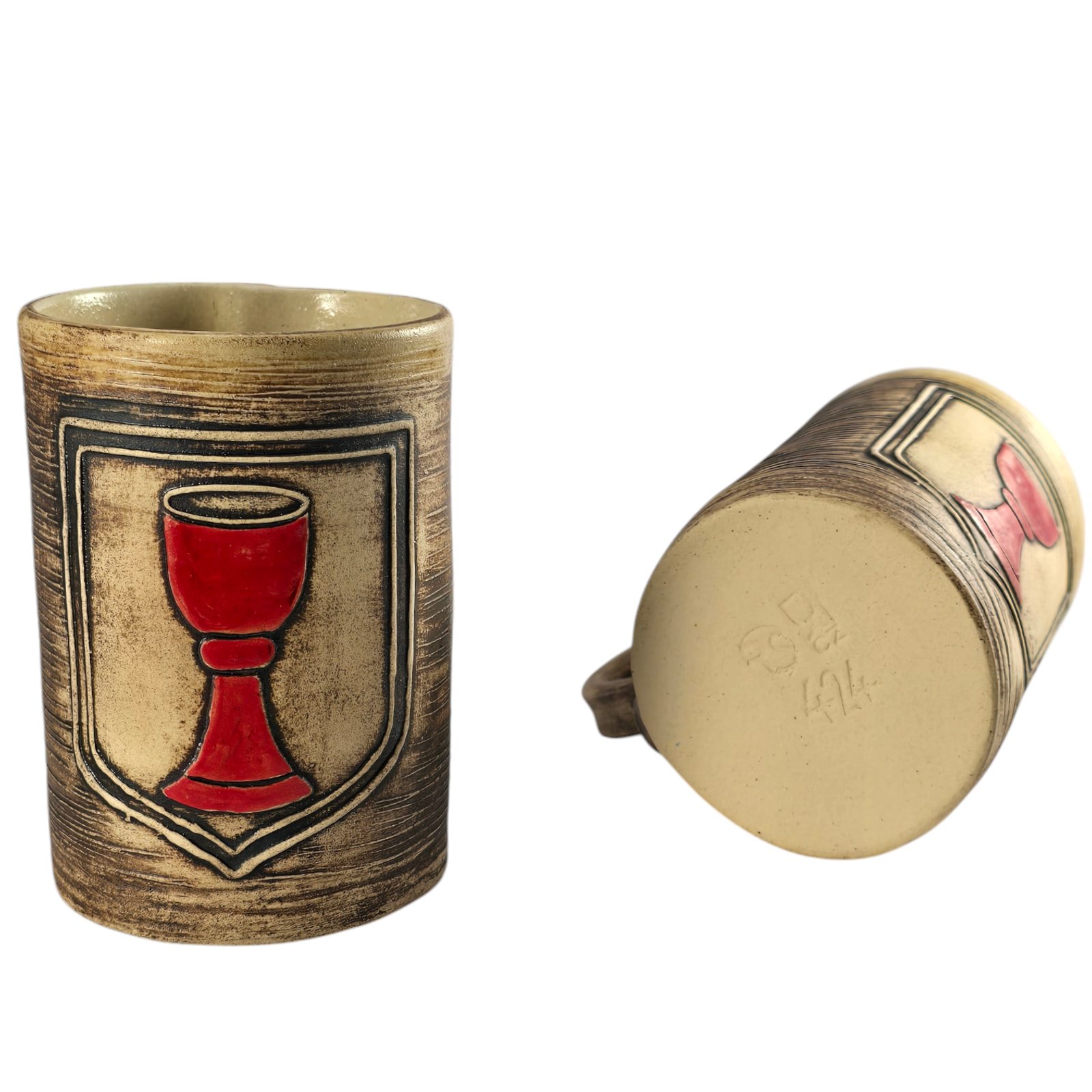 HOLIDYOYO Tasse à Calice Dorée En Laiton Pur - Verres à Vin