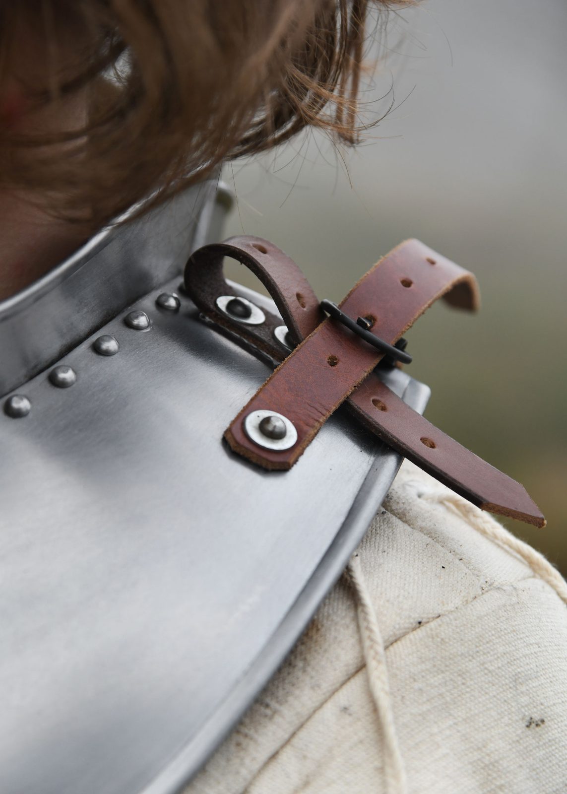 Medieval Gorget, 1.2 mm Steel Wulflund