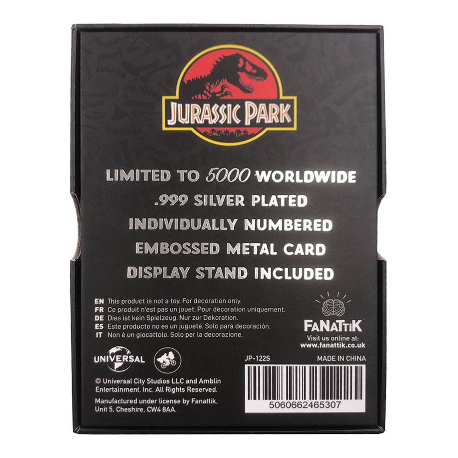 Jurassic Park Replica Metal Entrance Gates Wulflund