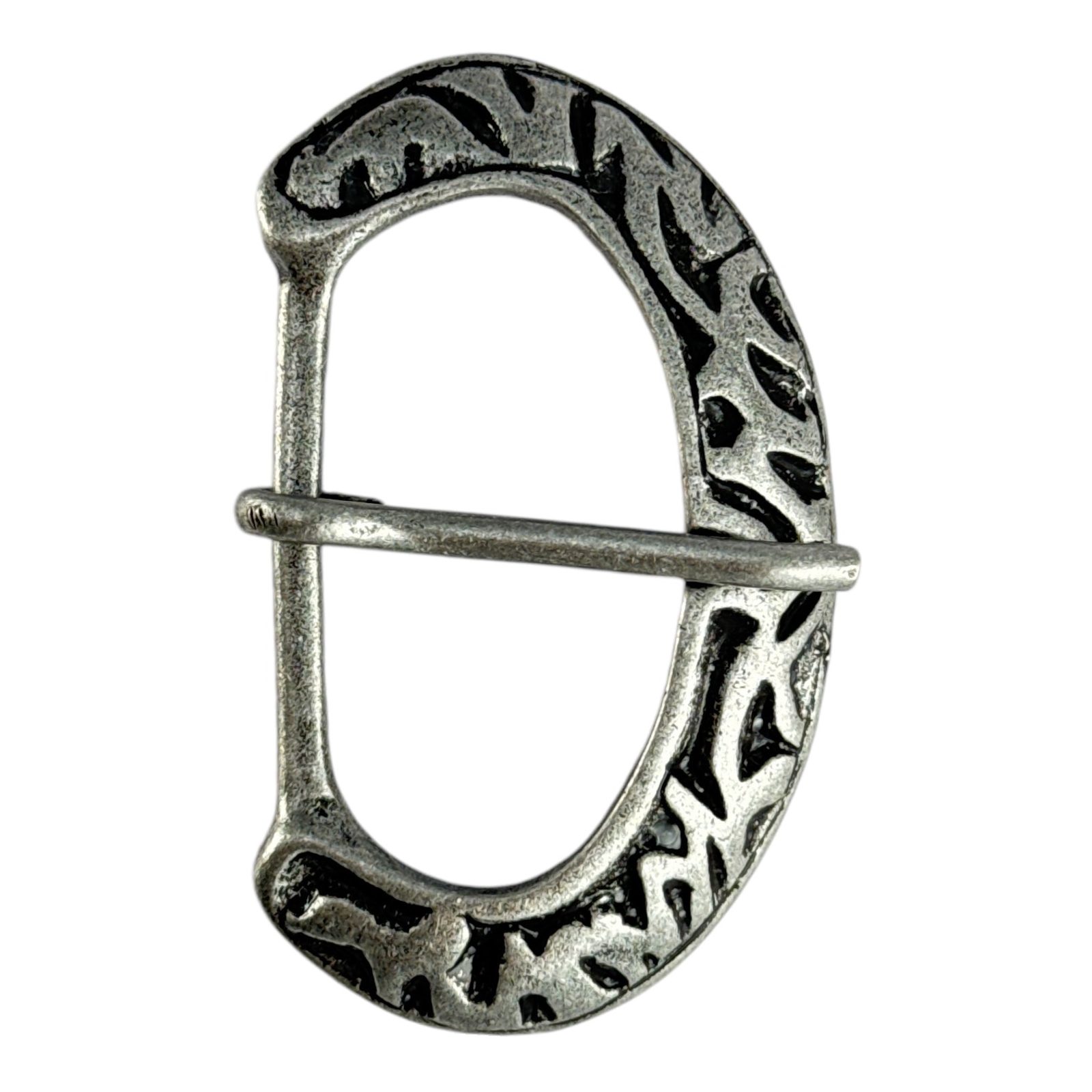 Belt Buckle, early Middle Ages, Zinc, Ant. Silver Wulflund
