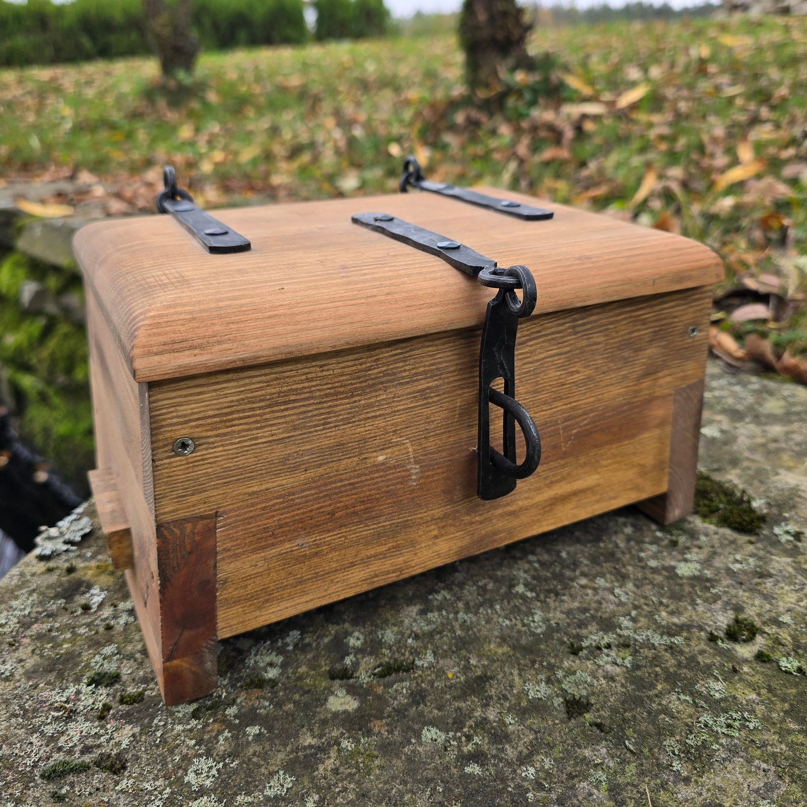 Medieval wooden chest discount