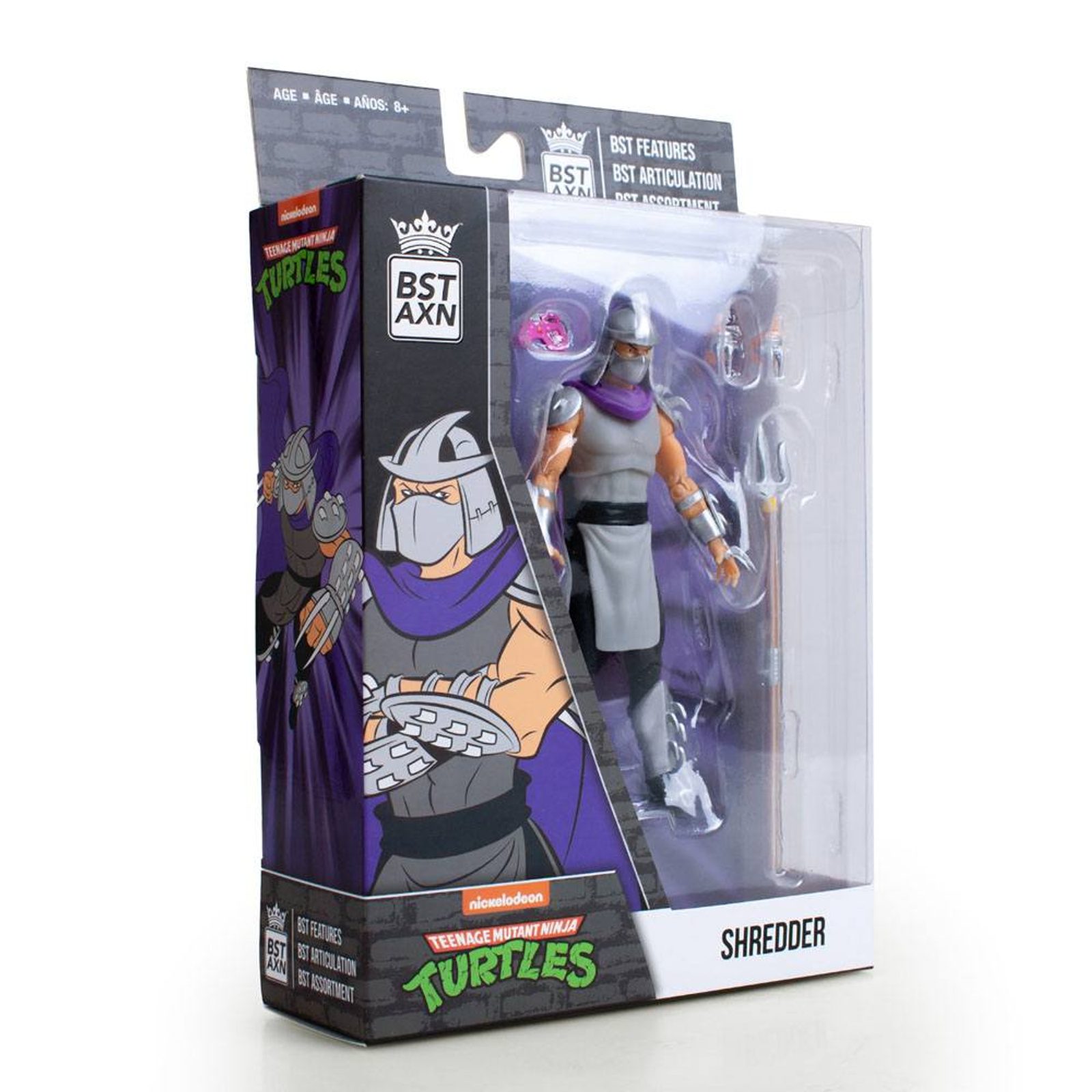 Teenage Mutant Ninja Turtles BST AXN Action Figure Shredder 13 cm