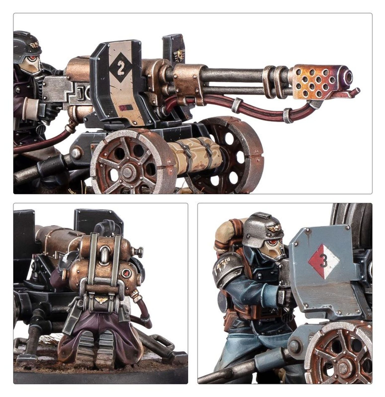 Tête avec Casque J - Bitz Troupes de Choc Cadiennes Astra Militarum Tête avec Casque J - Bitz Troupes de Choc Cadiennes Astra Militarum