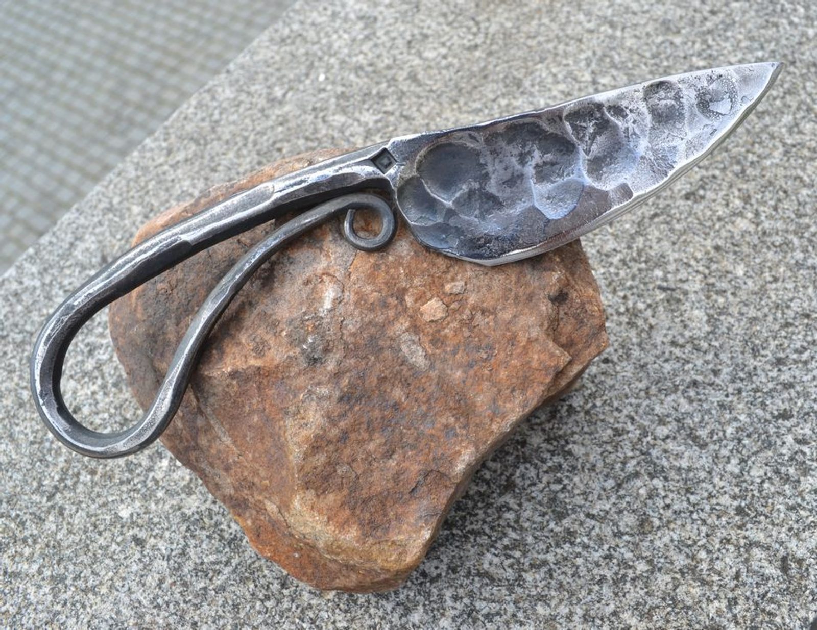 FORGED VIKING KNIFE, Scandinavian Knife Wulflund