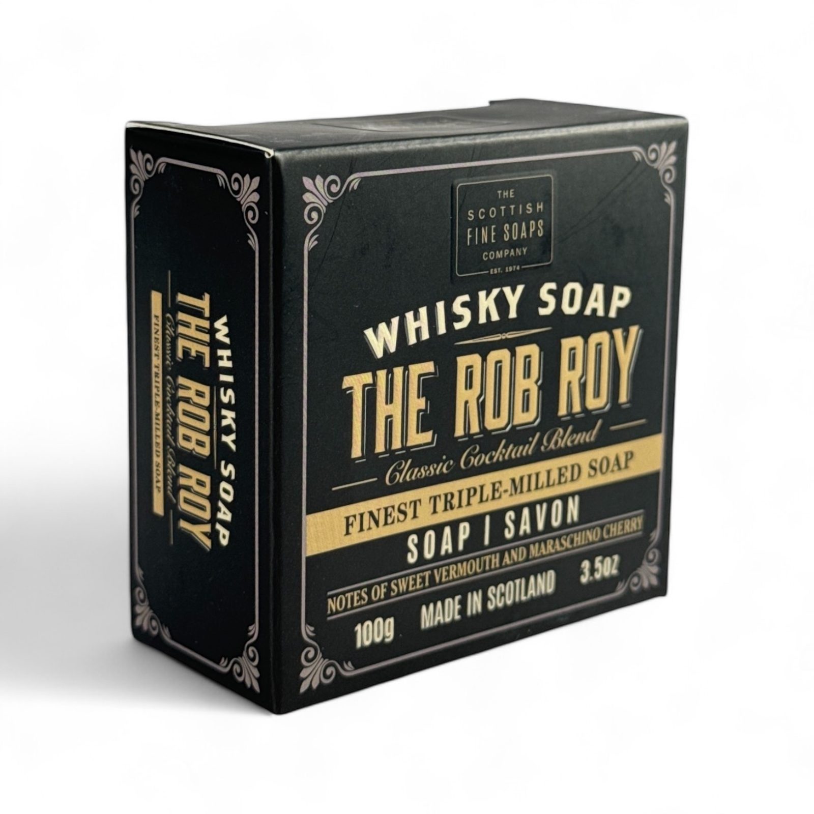 The Rob Roy, Whisky Cocktail Soap - Solid Soap, 100 g Wulflund