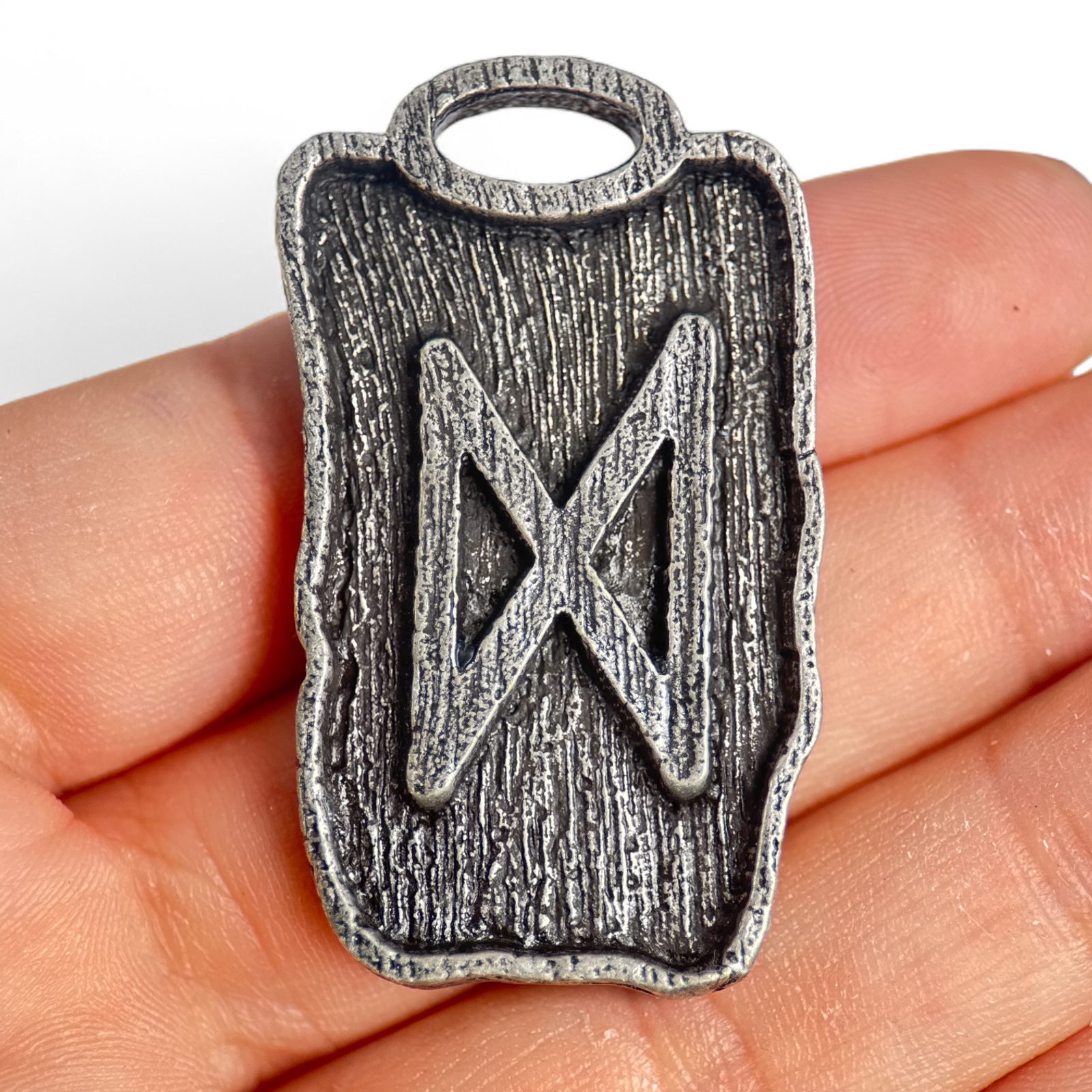 Dahaz Rune Dagaz - Rune Pendant, zinc Wulflund