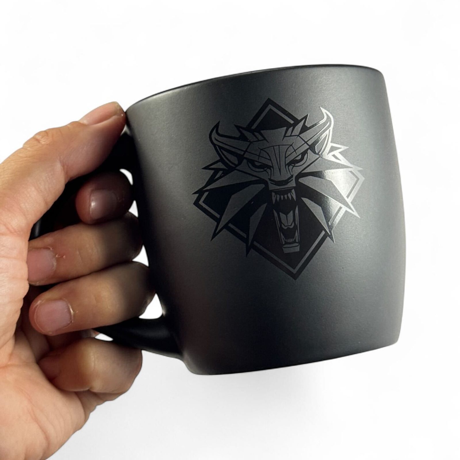 The Witcher, Wolf Logo, mug Wulflund